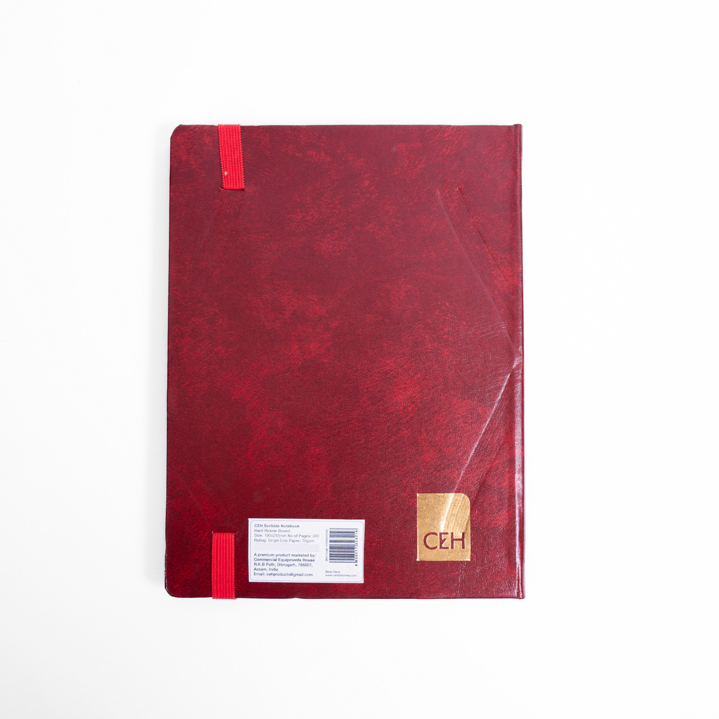 CEH | Nescafe size 190x255 Hard PU Bound 300P Ruled (Maroon)