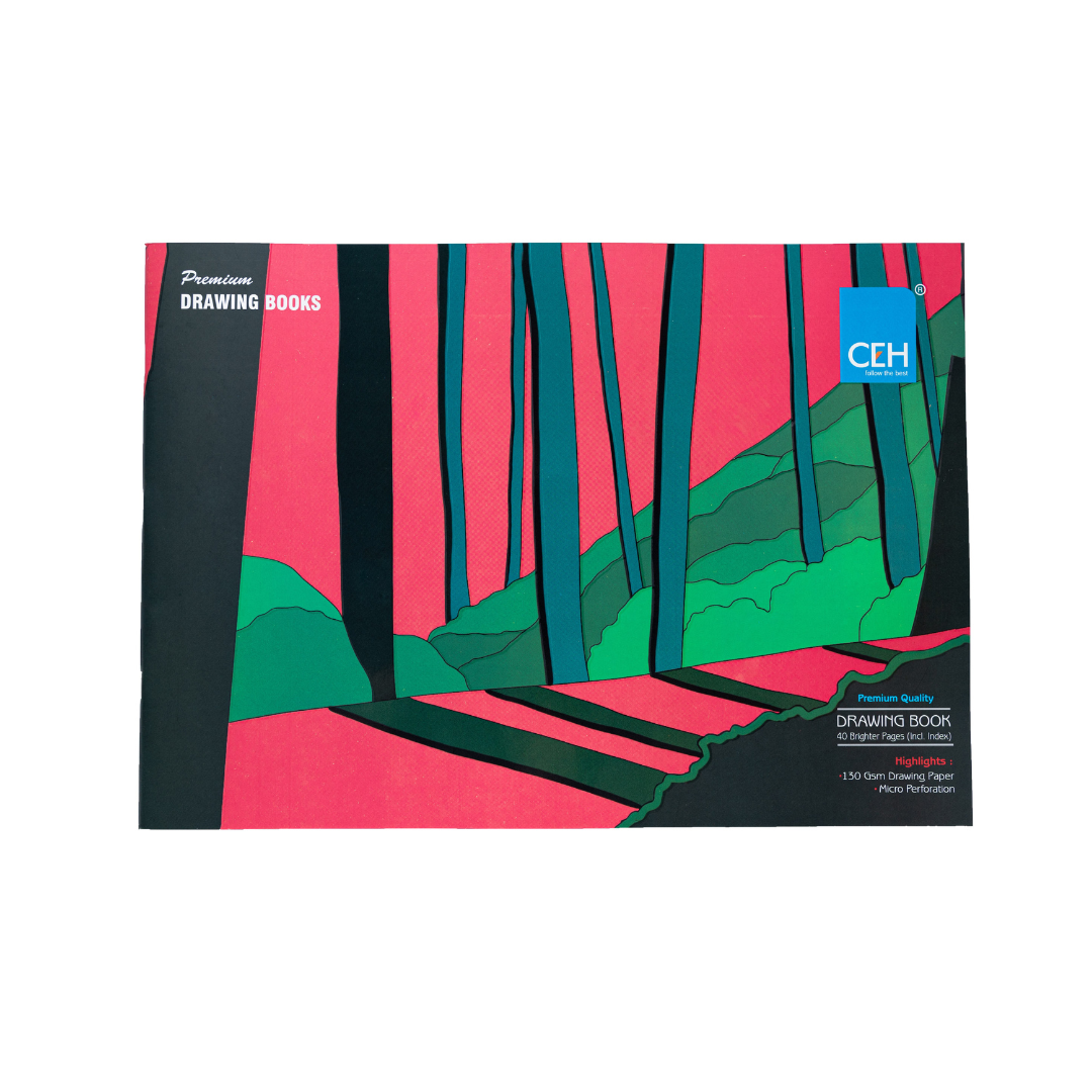 CEH STATIONERY | PREMIUM DRAWING BOOK | SIZE 297x420 | A3 | 40 PAGES | 130 GSM | PLAIN