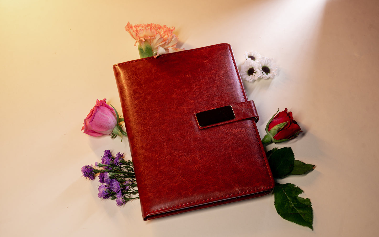 CEH | A5 size 148 x 210 Hard PU Bound 200P Ruled (Maroon)