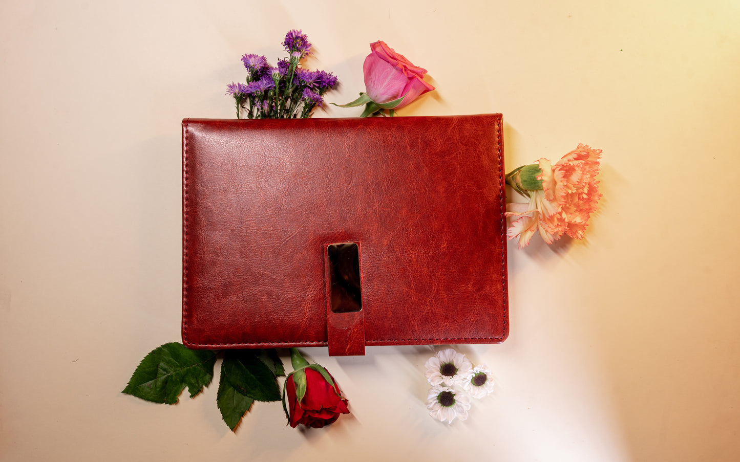 CEH | A5 size 148 x 210 Hard PU Bound 200P Ruled (Maroon)